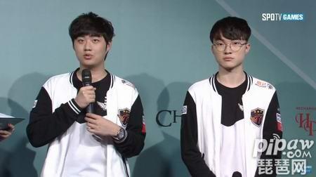 Faker：我们双C位打得很好所以团战总能赢