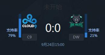 英雄联盟S7入围赛C9 vs DW赛事直播 C9大战DW谁输谁赢？