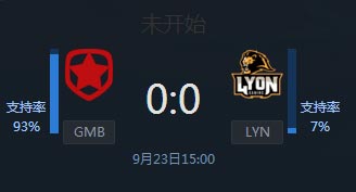 S7入围赛GMB vs LYN赛事直播 M5重组后再战S7