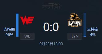 S7总决赛WE vs LYN直播地址 WE能否拿下首胜