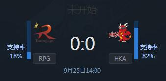 S7入围赛RPG vs HKA赛事直播 香港战队迎战日本战队