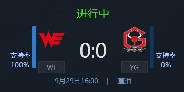 S7入围赛第二轮WE vs YG赛事直播 WE的最后挑战