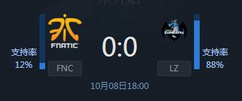 英雄联盟S7小组赛FNC vs LZ赛事直播 LCK龙珠势不可挡!