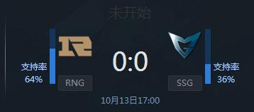 LOLS7小组赛第二轮RNG vs SSG赛事直播 终极大对决
