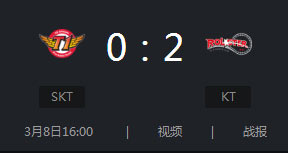 lck2018春季赛skt vs kt比赛视频 李哥超神岩雀带不动