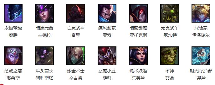 英雄联盟最新周免英雄更新 LOL本周免费英雄一览