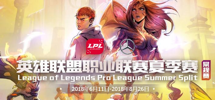 英雄联盟2018LPL夏季赛最新积分榜（截止第四周）