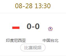 2018亚运会英雄联盟正在直播 中国台北vs印尼
