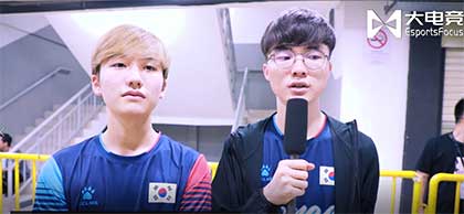 lol亚运会比赛采访视频：小花生给Faker打满分