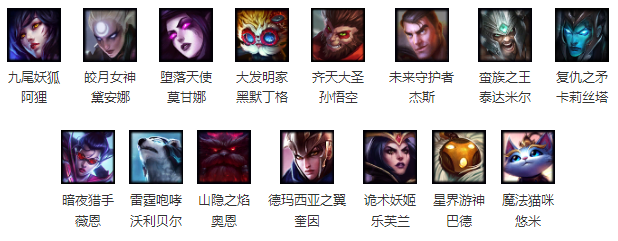 lol本周周免英雄 9月6日免费英雄更新